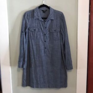 J. crew denim shirt dress